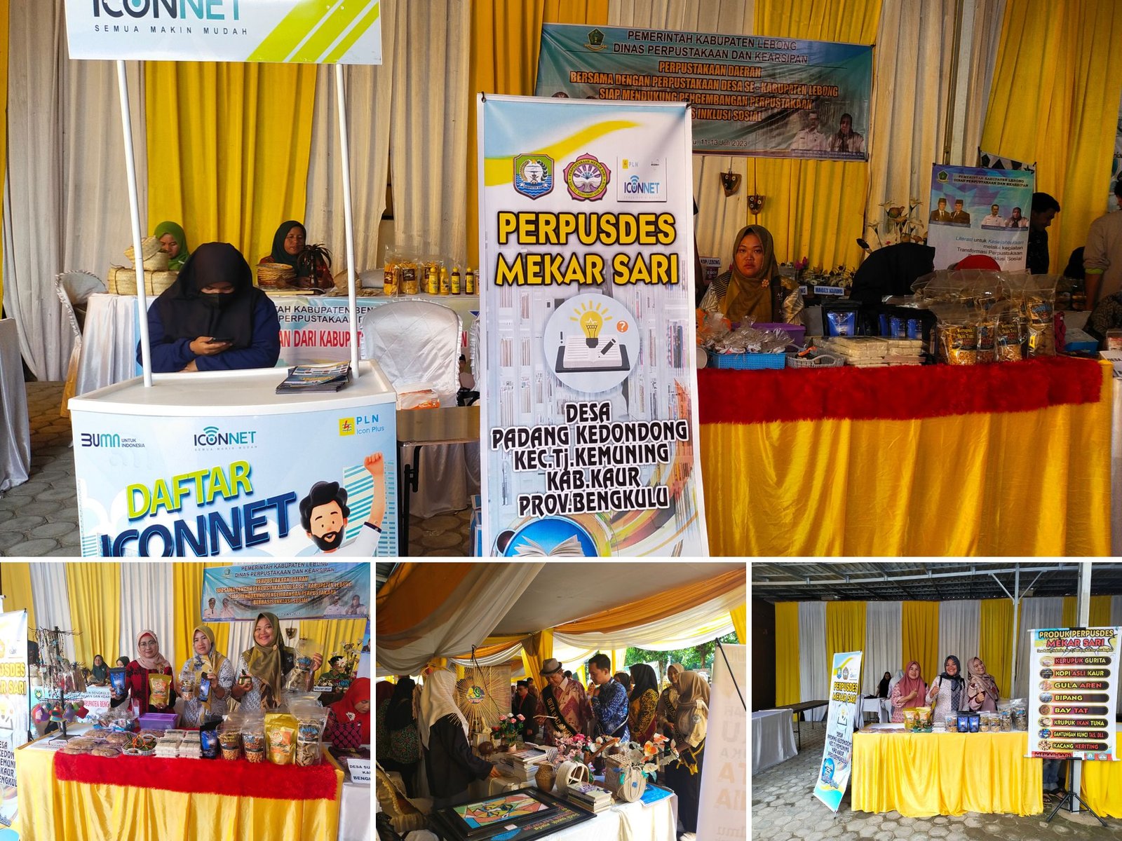 Perpustakaan Desa “Mekar Sari” Mengikuti Jambore Literasi 2023 Provinsi Bengkulu